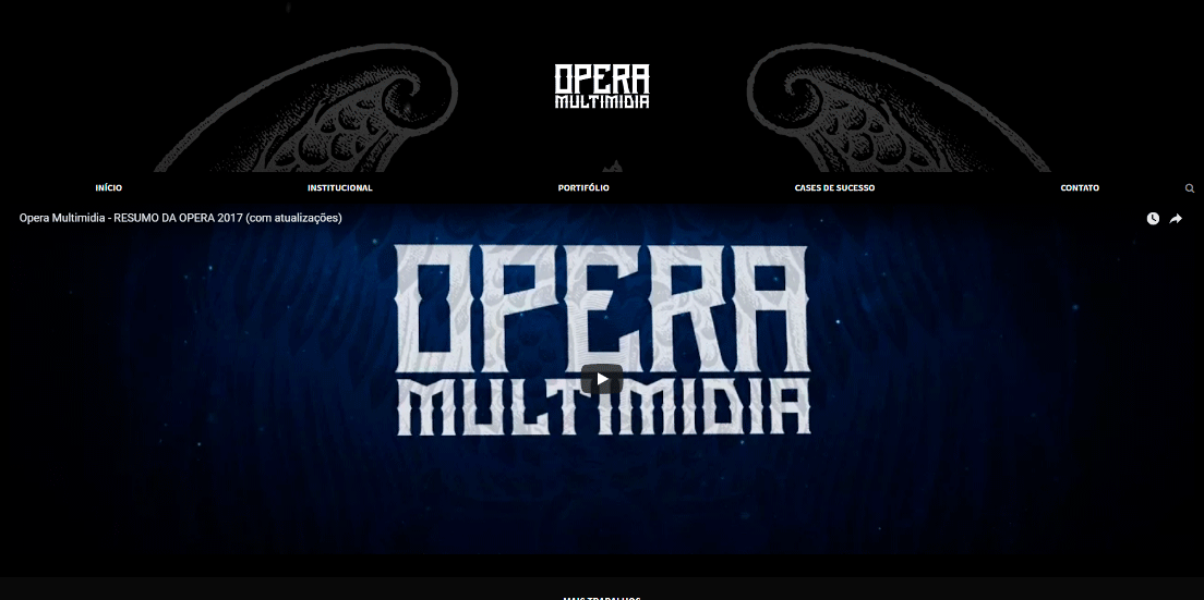 Site antindo da Opera Multimídia